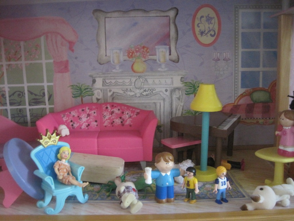 Scene in the dollhouse